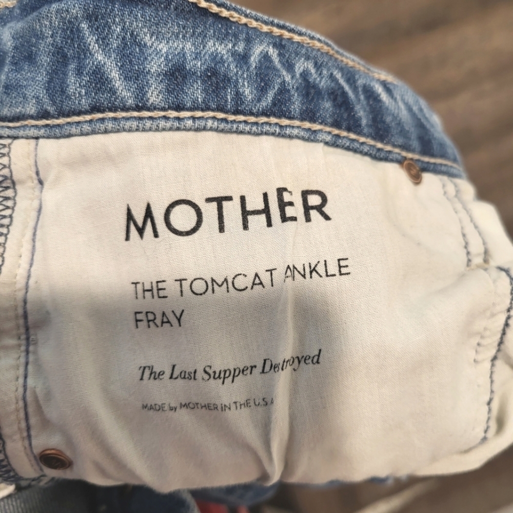Mother 'The Tomcat Ankle Fray' The last supper delayed ankle size27 - Picture 10 of 12